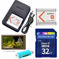 Camera Bag Suitable for Sony DSCW550 w560 W570 w580 W690 Camera Battery+Charger+32G Memory Card