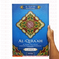 Al-quran Al-Qira'ah A3 HC Quran Large Jumbo HVS Paper Non Translation 18 Lines Of Waqaf Waqaf Waqaf Wal Ibtida' Mushaf Al Qiroah Al-Qaf Al-Qahira