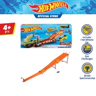 Hot Wheels ฮ็อทวีล 4-lane Elimination Race Track Set GDY60 ชุดรางแข่งยกระดับ โมเดลรถ พาหนะจำลอง ของเล่นสะสม รถของเล่น