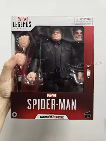 Hasbro Marvel Legends Ml Game Version Black Gold and Kingpin Spider-Man Villain