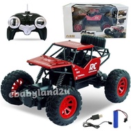 1:18 RC Car 27MHz RC Rock Crawler Metal 2WD Mini Crawler Off-Road Climbing Car Kereta Kontrol Mainan