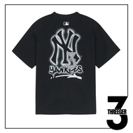 MLB NY Yankees Mega Logo Tee Black Original MLB T-Shirt/ Original