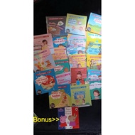 (BUNDLING SALE 21 BOOKS + Bonus Peppa Pig Book) English Story Book English Picture Story Book Toddle