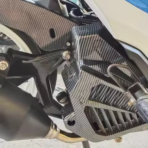 Carbon Fiber Motorcycle Radiator Cover Panel Cover prodector for Honda Click 125i/150i 125 V2 ABS Mo