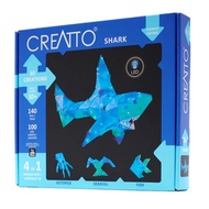 Thames &amp; Kosmos｜越玩越靈巧 STEAM寶盒：LED 3D 克里托創意魔法片：閃光鯊魚和海洋夥伴