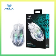 AULA S80 Transparent Gaming Mouse -