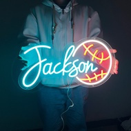 cod Custom Neon Sign Wall LED Neon Carved Custom Letter Personalized Neon Sign Gift Wedding Party Ac