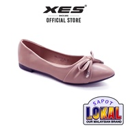 XES BSLC2005-3L Ladies Ribbon Flats ( Pink / Khaki )