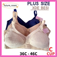 Plus size 36-46 C cup Ladies Bra (H01)baju dalam wanita women bra baju dalam perempuan