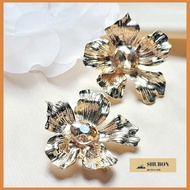 Accessories for dresses, luxurious golden azalea costumes,..- fashion accessories Brooch Pin