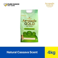 Pure Choice Aromatic Gold Cat Litter - Natural Cassava (5L / 4kg)