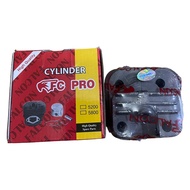 CYLINDER BLOCK FALCON 5800 TURBO FIN BLOCK CHAINSAW BLOCK SINSO SENSO FALCON 5800