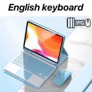 For IPad Case With Bluetooth Keyboard For IPad Pro11/12.9 Air2/3/4/5 mini4/5/6 7/8/9/10th Protective Cover