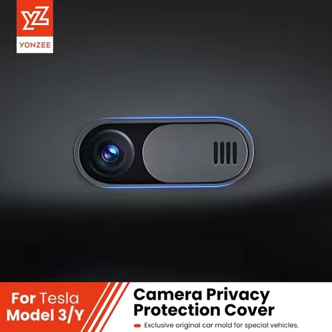 YZ For Tesla Model 3 Y Highland Juniper Camera Cover for Tesla Car Monitor Ultra-Thin Webcam Sticker