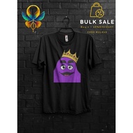 King Grimace Shake Shirt Horror Funny Tik Tok Trend Meme HBD Grimace Hilarious Tshirt Grimace