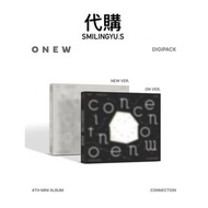 代購 SHINee ONEW 溫流 CONNECTION (Digipack Ver.)  專輯 小卡