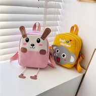 beg sekolah hitam beg sekolah kuromi beg sekolah roda Baby Schoolbag Ultra-Light Backpack 1-2-3 Year