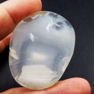 agate Polished Cutting Disc Mountain Pattern 24 Grams (agate slice) Beautiful Stone Natural Texture 