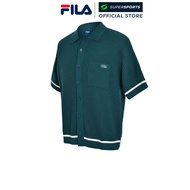 FILA Origin เสื้อโปโลผู้ใหญ่ สีเขียว