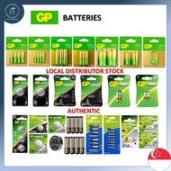🇸🇬【SG LBHH】GP BATTERIES/Heavy Duty/Supercell/PowerPlus AA/AAA/23A/27A/LR44/CR2430/CR2450/CR1632/476A