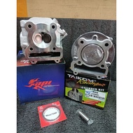 RACING BLOCK 59MM + HEAD & VALVE 24/28MM  YAMAHA EGO/EGOS/NOUVO/NOUVO S BRAND RANDOM TAIKOM/SHARK/AP