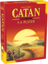 Catan | เกมฐาน5และ6ผู้เล่น | ส่วนขยายเกมกระดาน | อายุ10 + | ผู้เล่น3-6คน | เวลาเล่น120นาที