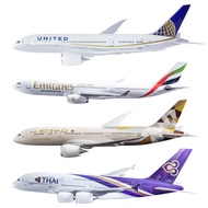 Model Pesawat B777 Emirates B787 Etihad B737 Model Syarikat Penerbangan Luar Negara Australia Bersat