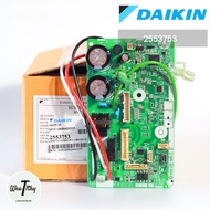 2553753 แผงวงจรแอร์ Daikin แผงบอร์ดแอร์ไดกิ้น บอร์ดคอยล์เย็น รุ่น FTKQ09XV2S FTKQ09YV2S ของแแท้ศูนย์