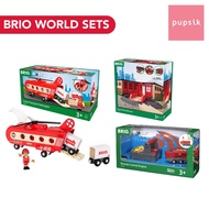 BRIO World Toy Sets (5 Types) | Helicopter, Trains, Remote Engine