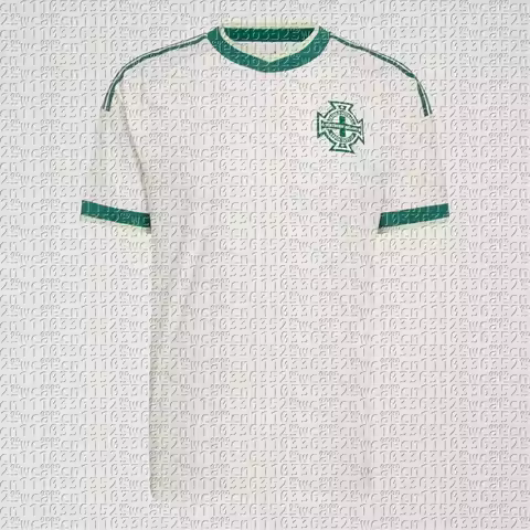 2026 New Men's T-shirt Northern Ireland Football Jersey Team Kit Summer Training Uniform Adult Sport
