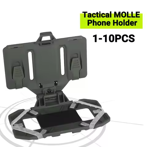 10pcs Outdoor Tactical MOLLE Folding Navigation Board Airsoft Map Case Admin Panel Mobile Phone Hold