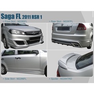 Proton saga FL FLX RSR Bodykit body kit front side rear skirt lip boot trunk spoiler