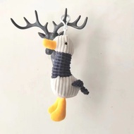 Duck KeyChain 18cm 加油毛绒可爱卡通鸭子玩偶钥匙扣