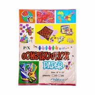 20 Sheets P/X Construction Paper 9"x12" Colored Paper