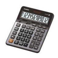 Casio Calculator เครื่องคิดเลข  คาสิโอ รุ่น  GX-120B แบบตั้งโต๊ะขนาดใหญ่ หน้ากากโลหะ 12 หลัก สีเงิน