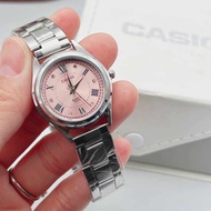 ใหม่ล่าสุด# นาฬิกาข้อมือ Casio นาฬิกาแฟชั่น นาฬิกาผู้หญิง สีใหม่ กันน้ำได้ ขนาด36mm. ฟรีถ่านสำรอง