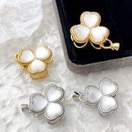 14K gold genuine gold fritillary DIY handmade bracelet necklace earrings accessories