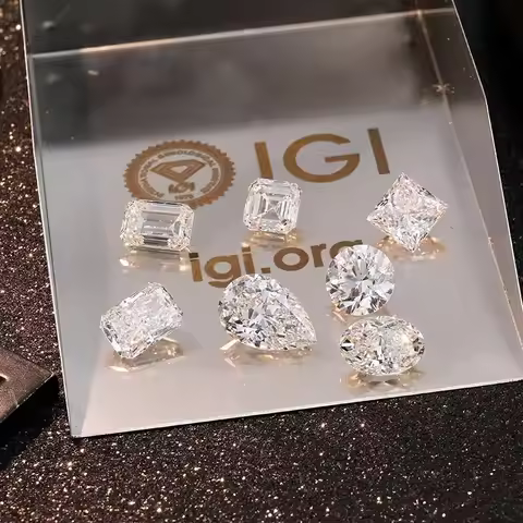 With IGI Certificate Pear Shape Lab Grown Diamonds CVD HPHT 1ct 1.5ct 2ct 2.5ct 3ct 5ct Laboratory D