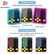 Upgraded Pixel Game Console Electronic DIY Kit 51 MCU Educational Game Electronic DIY Soldering Prac