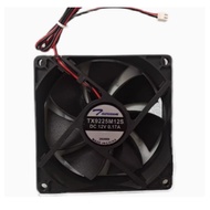 12V DC Radiator Fans 6x6, 8x8, 9x9, 12x12cm; 12V cooling fans of all kinds, wire-head fans with jack