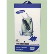 Samsung D10 Bluetooth Headphones – Wireless Stereo Earphone for Music & Calls