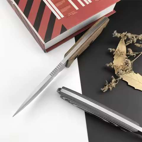 ESEE-3 Rowen fixed blade knife 9Cr18Mov blade camping hunting cutting tactical knife survival rescue