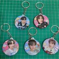 GANTUNGAN Freebies Kpop Keychain TXT/ Keychain Freebies Round TXT/ can be customized with your own d