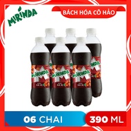 LỐC 6 CHAI NƯỚC NGỌT HƯƠNG XÁ XỊ MIRINDA 390ML