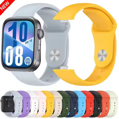 Silicone Strap for Huawei Watch Fit 4/3/4 Pro Smart Watch Bracelet Accessories for Huawei Watch Fit 