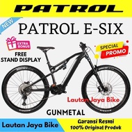 Sepeda Gunung E - BIKE PATROL E SIX Fork Fox Float 38