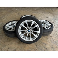 BMW F30 E46 E90 Sport Rim Used Japan 17” Original Rim and tyre 🇯🇵🇯🇵