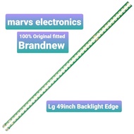 Backlight Set 49inch LG49lf5900 Brandnew Original fit Plug and play 2pcs 2S46L