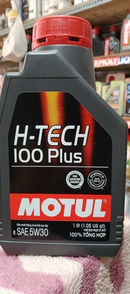 Nhớt MUTUL H-TECH 100 Plus 5w30 tổng hợp cao cấp cho xe hơi máy xăng & xe tay ga 1L