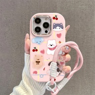 OPPO Case+bracelet Case Silicone Star Casing case OPPO A5X A5PRO 5G A3X A60 A98 A78 A58 A53 A33 A9 A